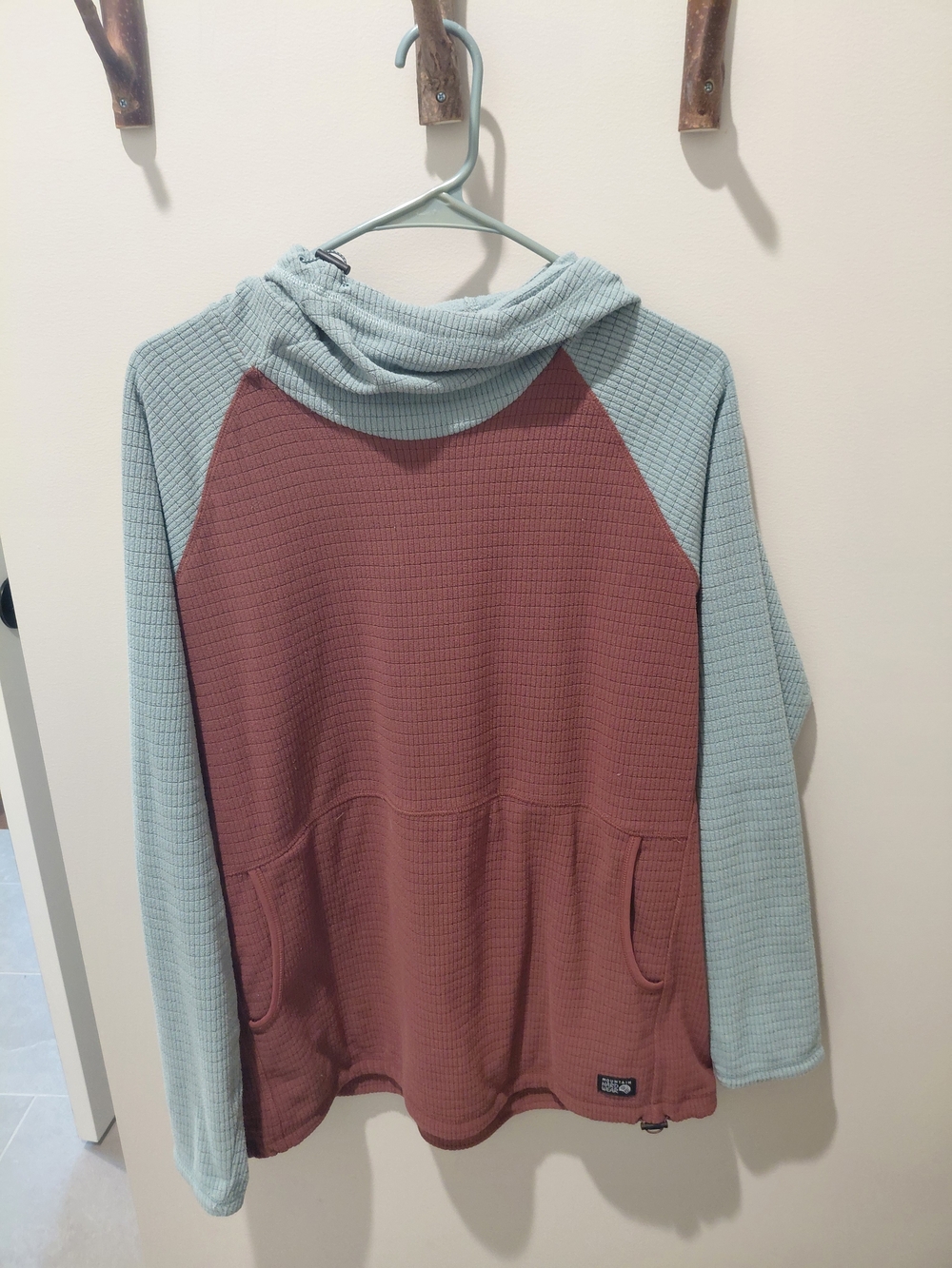 Mountain Hardwear Two-Tone  Melezana Like Hoodie-Womens Large